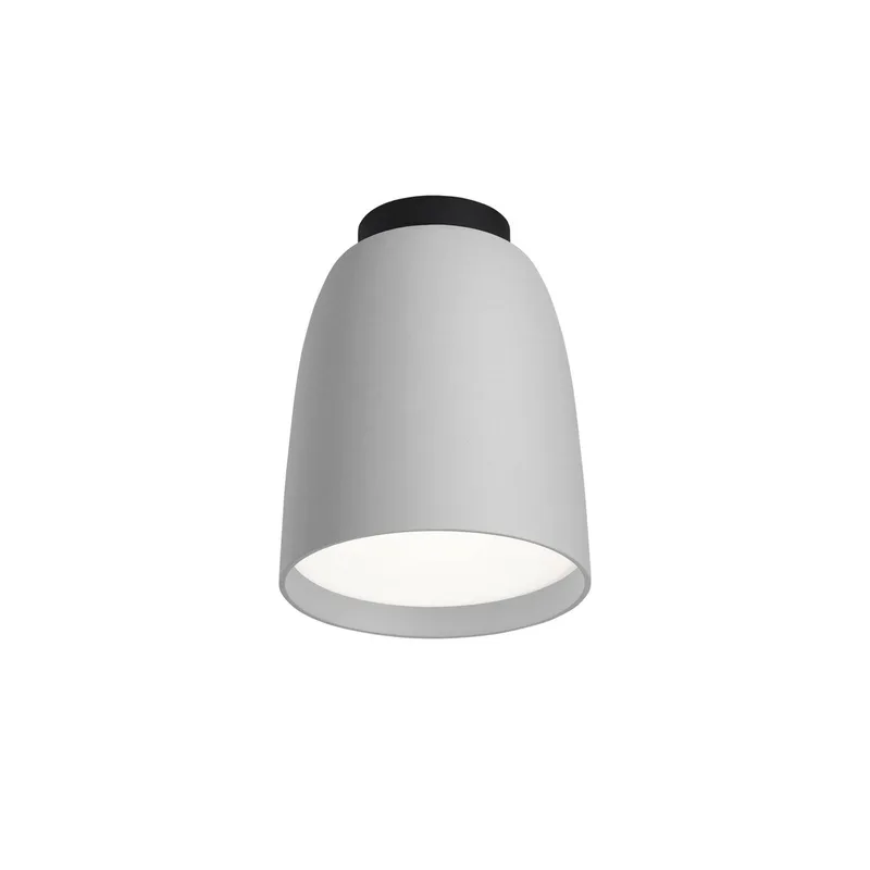 LED buiten plafondlamp Moer, aluminium/staal de Bover en Gris clair – photo du produit