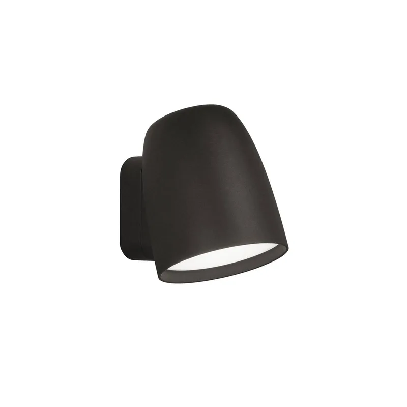 LED buiten wandlamp Moer, aluminium/staal de Bover en Gris clair – photo du produit