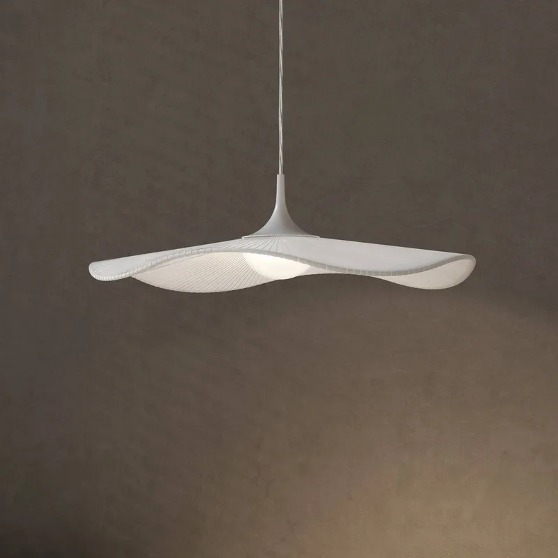 LED hanglamp Mediterránia, Ø 52 cm, kunststof by Bover in White – product photo