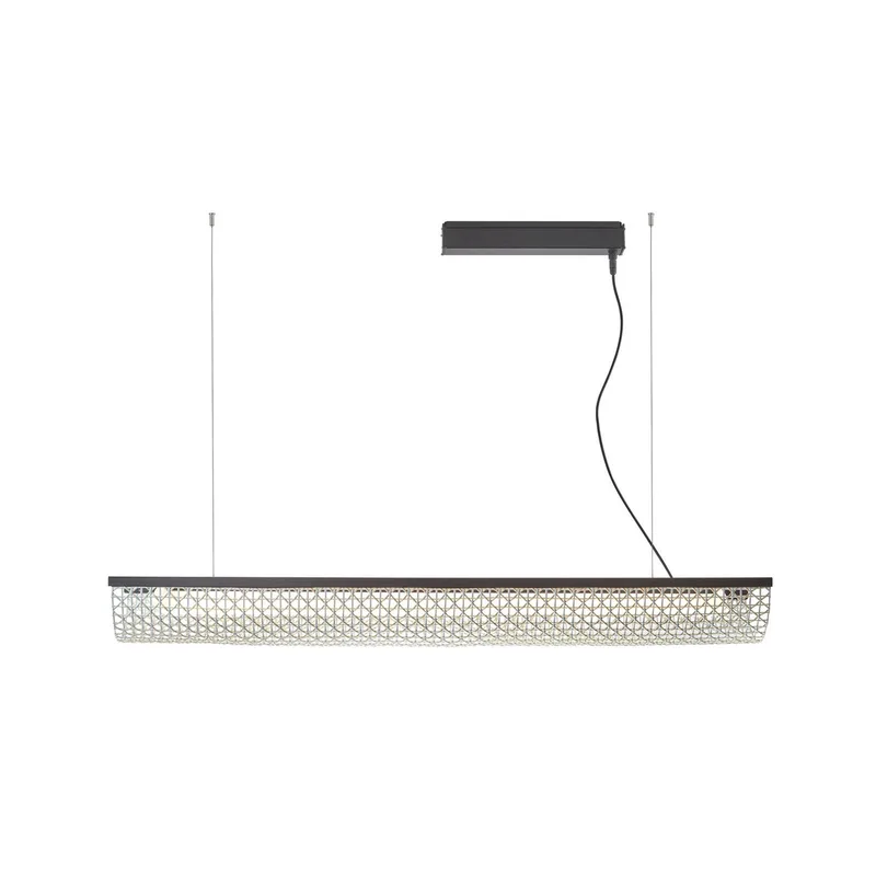 LED hanglamp Nans Balis S/140, bruin/beige, 140 cm by Bover in Brown, Beige – product photo