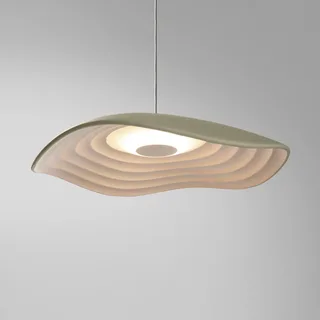 LED hanglamp Valentina S24, olijf/wit by Bover in Olijfgroen, White – product photo 1 of 2