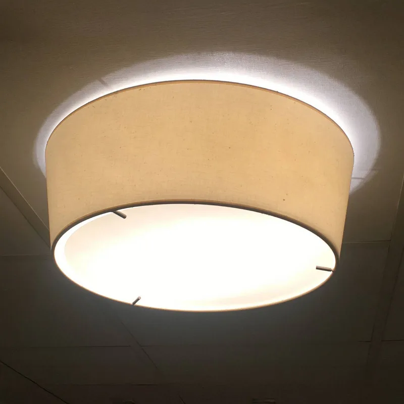 LED plafondlamp Plafonet, Ø 60 cm, crèmekleurig by Bover in Cream – product photo