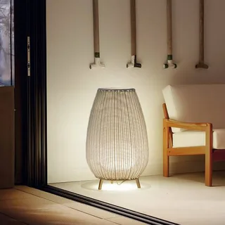 LED terraslamp Amphora, 77 cm, grafietbruin/beige de Bover en Grafietbruin, Beige – photo du produit 1 sur 4
