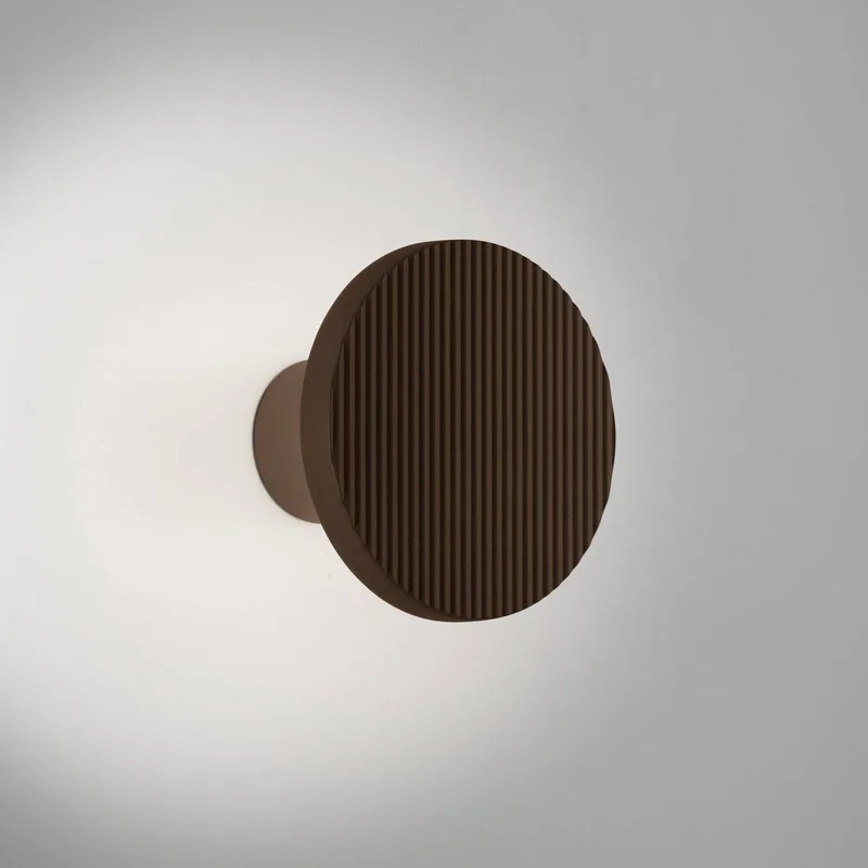 LED wandlamp Arid A/01 CCT 2.200-2.700 K IP44 by Bover in Brown – product photo 2 of 3