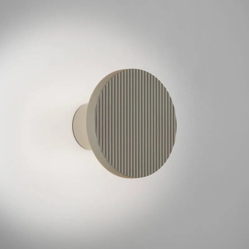 LED wandlamp Arid A/01 CCT 2.200-2.700 K IP44 von Bover in Grau – Produktfoto