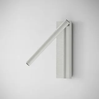 LED wandlamp Arid A/03 aluminium, 2.700 K van Bover in Wit – productfoto 2 van 2
