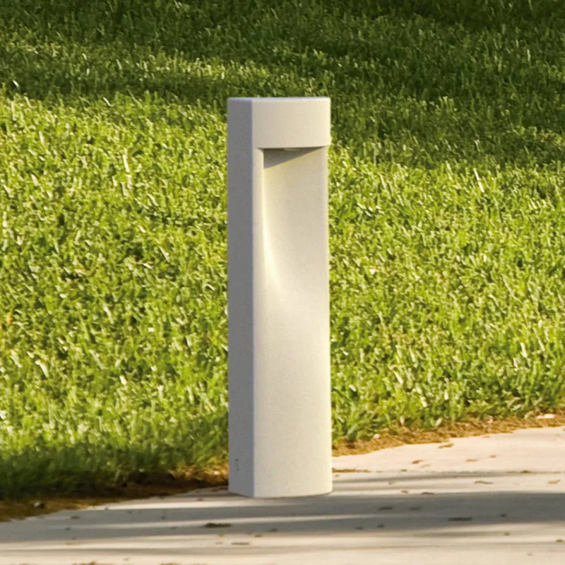 Moai B/60 LED-gånglampa, 60 cm höjd från Bover i Grå – produktbild