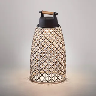 Nans M/49/R Accu-tafellamp voor buiten by Bover in Brown – product photo 1 of 2