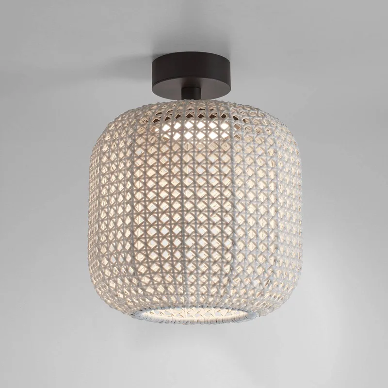 Nans PF/31 LED taklampa för utomhusbruk, beige från Bover i Grafietbruin, Beige – produktbild