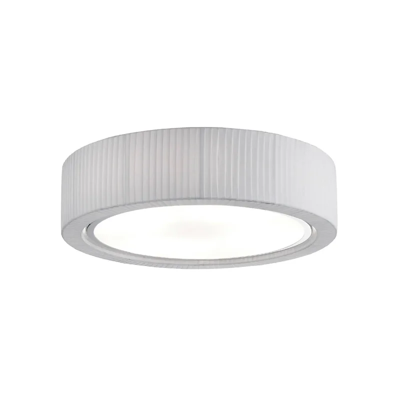 plafondlamp Urban, zilver/wit, Ø 60 cm van Bover in Zilver, Wit – productfoto