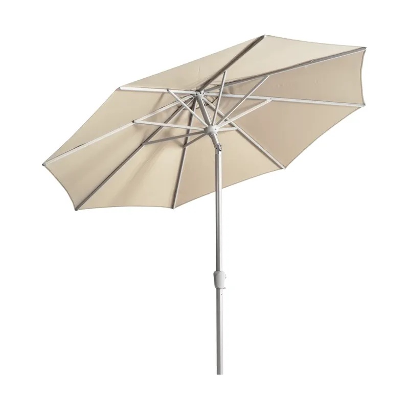 Abriola Sonnenschirm Champagne, Ø270 cm från Brafab – produktbild