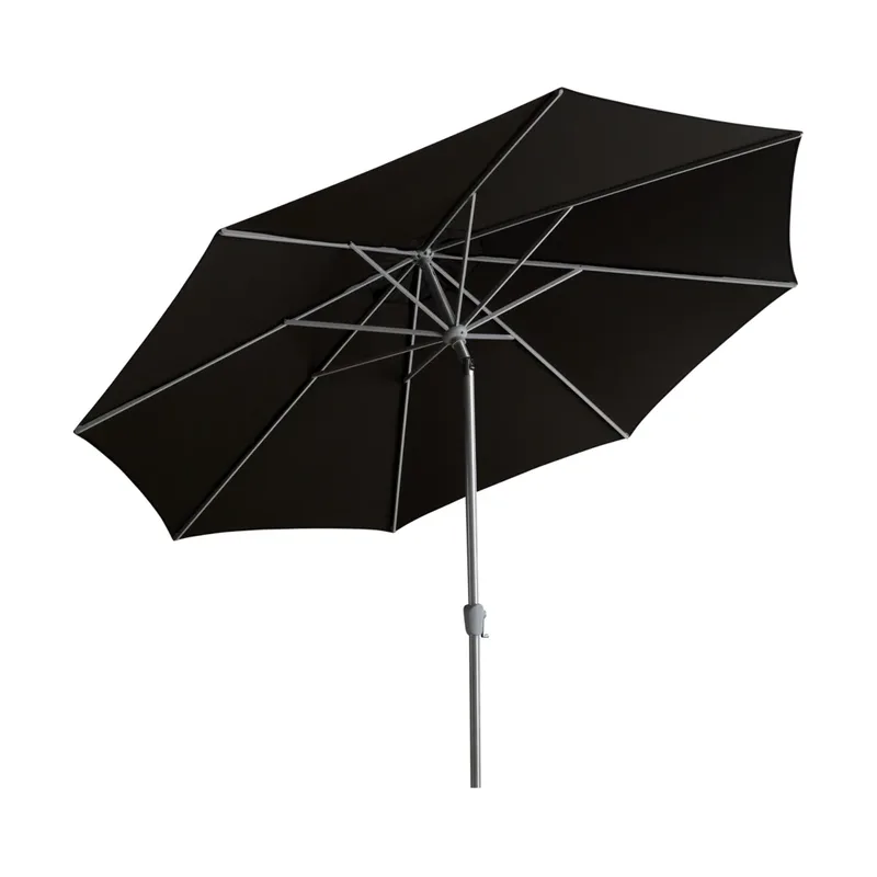 Abriola Sonnenschirm Charcoal black, Ø330 cm by Brafab – product photo