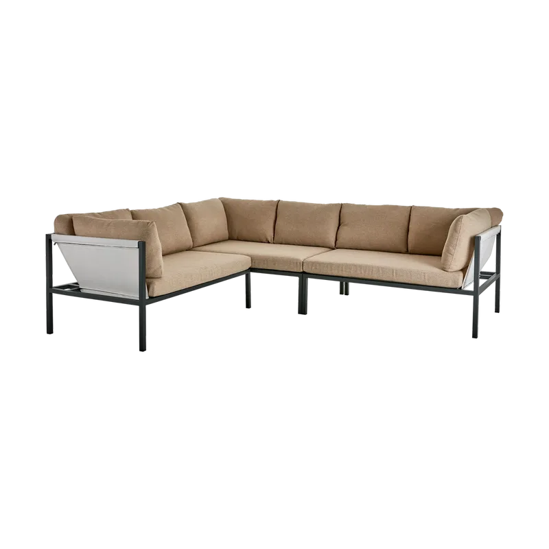 Allie Ecksofa Barley-anthracite by Brafab – product photo