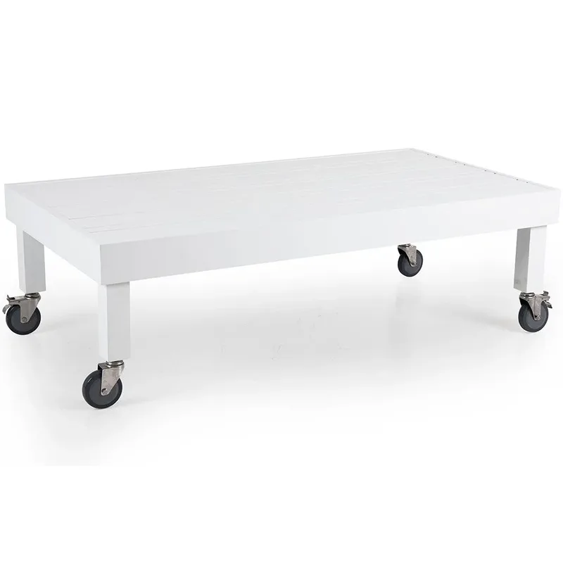 Ambon Couchtisch 74x140 cm weiß von Brafab – Produktfoto