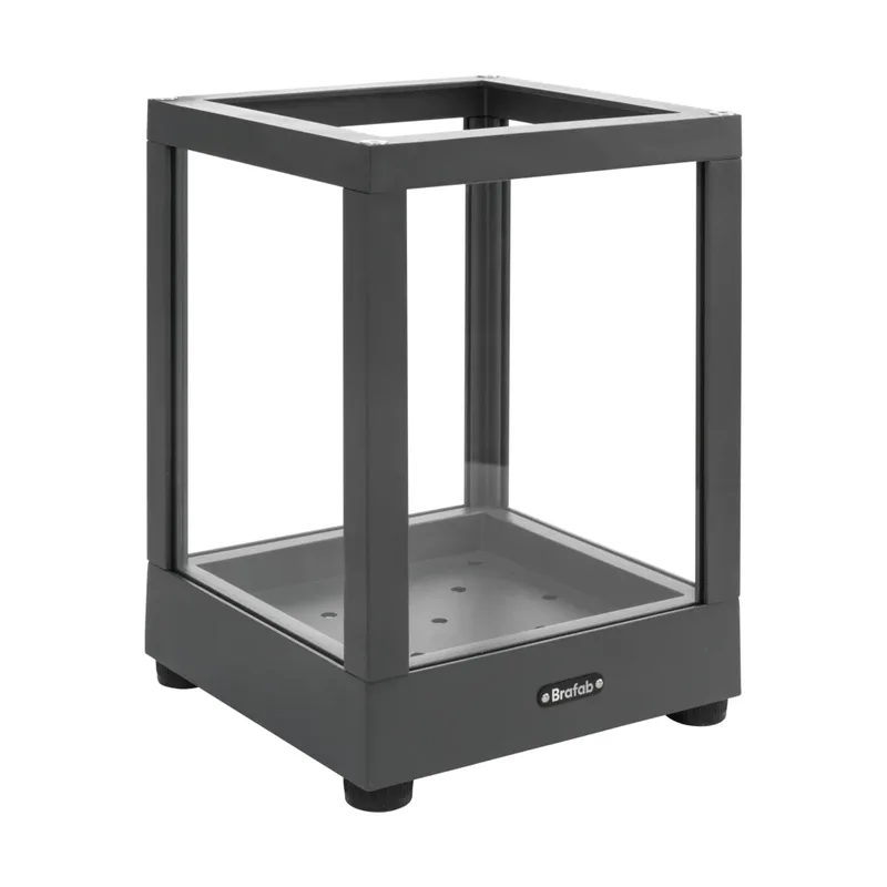 Belfort Windlicht Antracit, 28 cm by Brafab – product photo