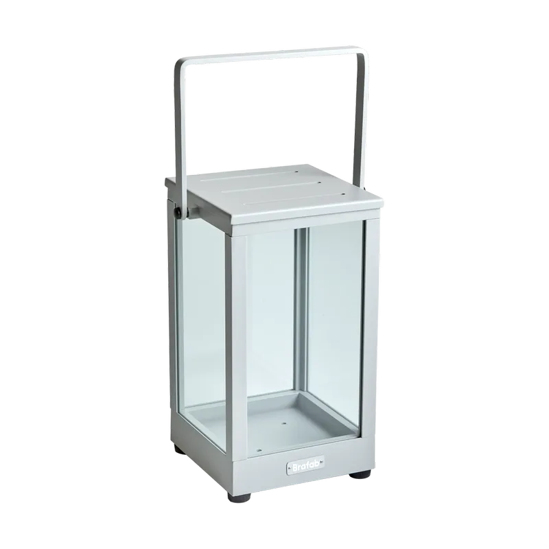 Belfort Windlicht Light grey H37 cm de Brafab – photo du produit