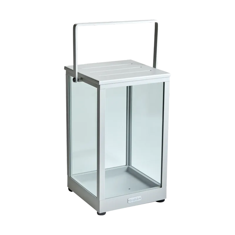 Belfort Windlicht Light grey H43 cm by Brafab – product photo