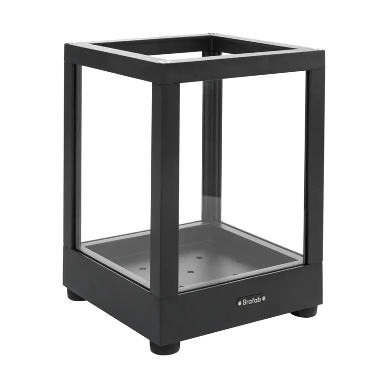 Belfort Windlicht Schwarz, 28 cm by Brafab – product photo