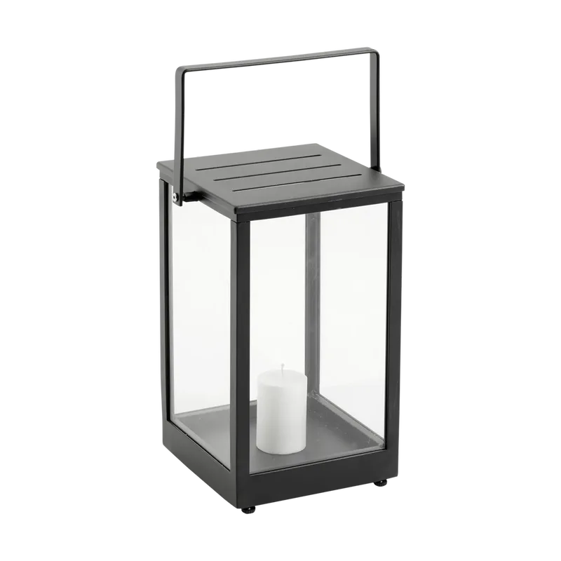Belfort Windlicht Schwarz H43 cm van Brafab – productfoto
