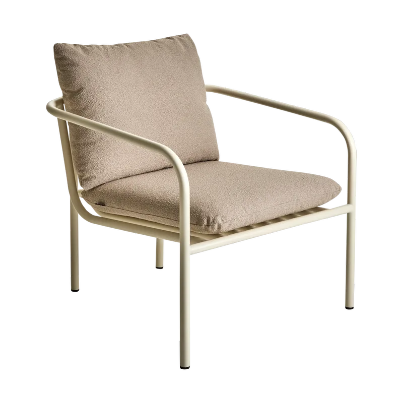 Bendt Loungesessel Teddy beige-pearl white de Brafab – photo du produit