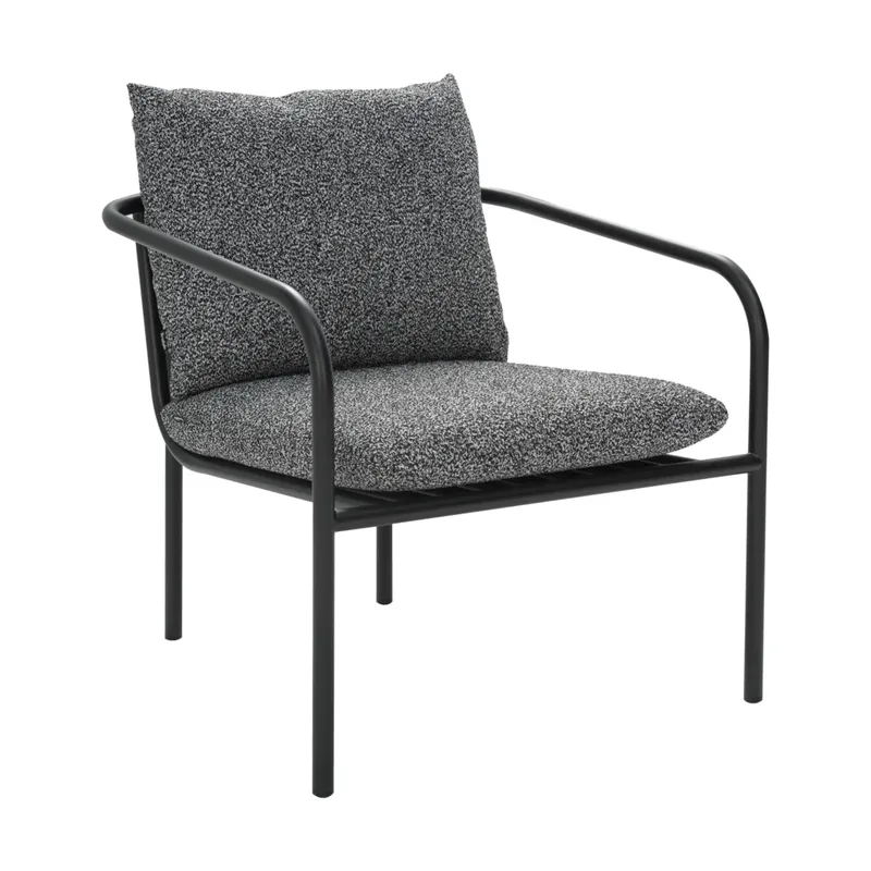 Bendt Sessel Schwarz-Teddy ant van Brafab – productfoto