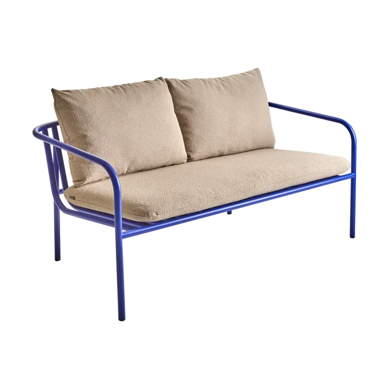 Bendt Sofa Teddy beige-indigo blue by Brafab – product photo