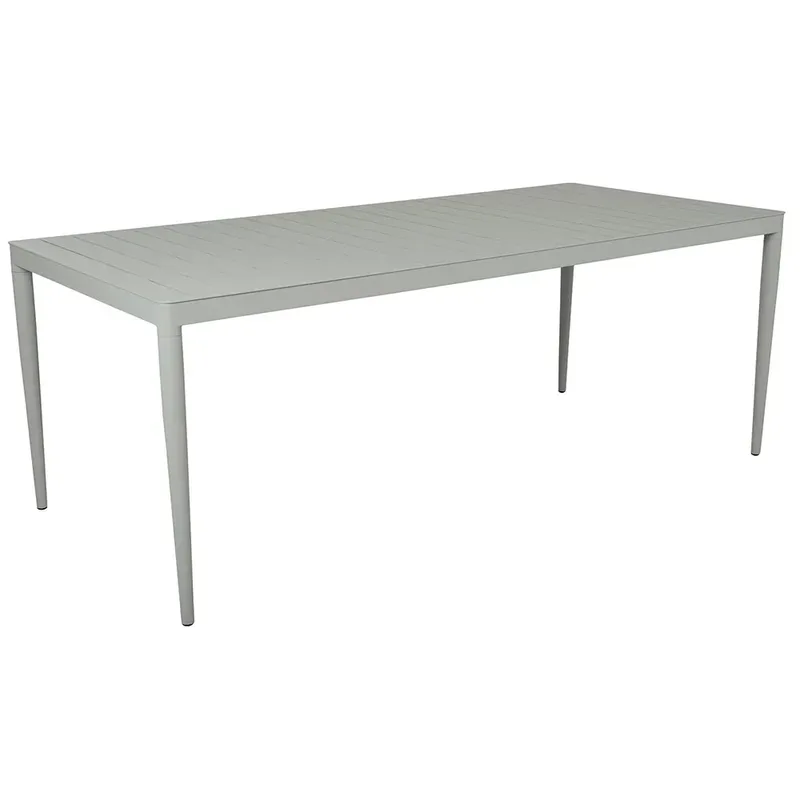 Bigby Esstisch 195x90 cm staubig grün von Brafab – Produktfoto