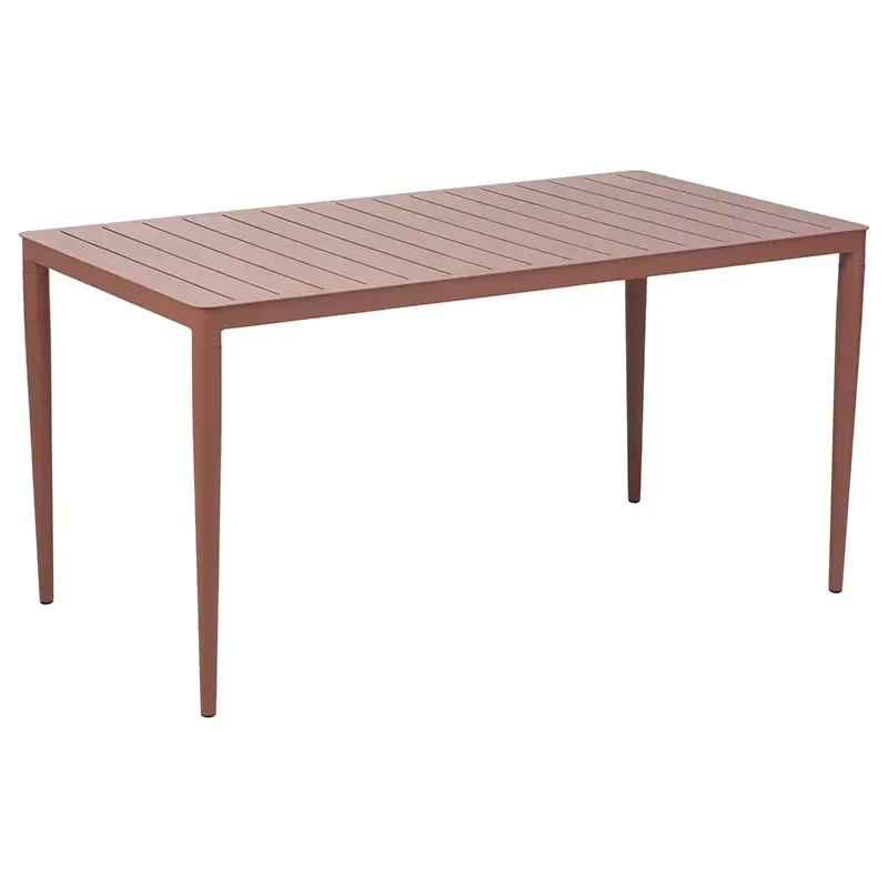 Bigby esstisch 76x144 cm Zin Red von Brafab – Produktfoto