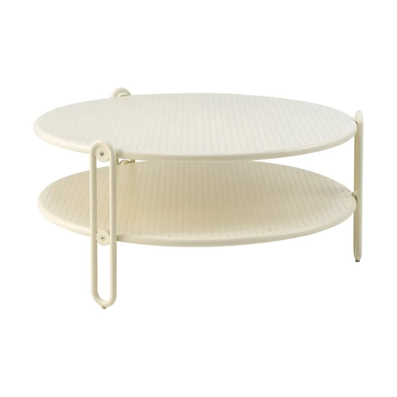 Blixt Couchtisch Pearl white, Ø85 cm by Brafab – product photo