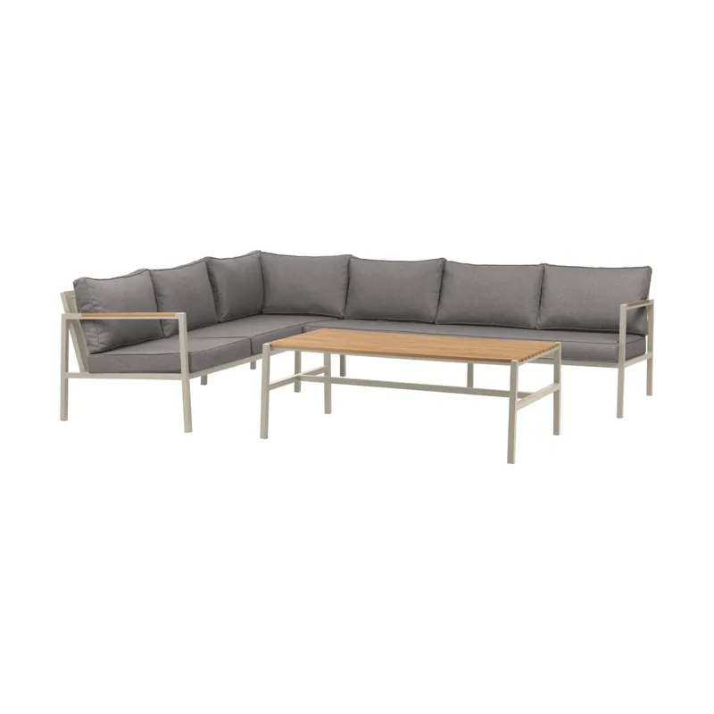 Cap Sofagruppe Light grey-grau, 6-Sitzer by Brafab – product photo