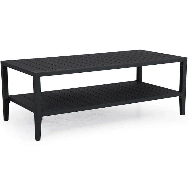 Chelles Couchtisch 65x143 cm schwarz von Brafab – Produktfoto