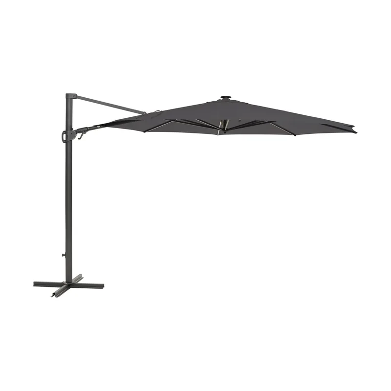 Cilento Sonnenschirm Anthracit-grau de Brafab – photo du produit