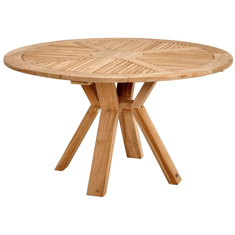 Circus Esstisch 130 cm Teak natur von Brafab – Produktfoto