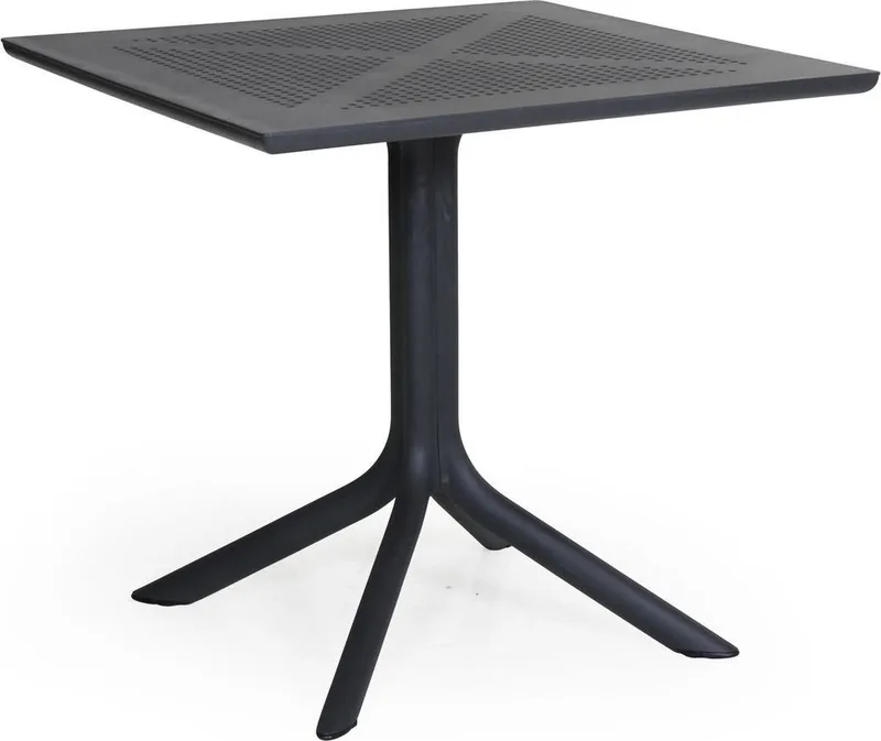 Clip Tuintafel 80x80 van Brafab in Grijs – productfoto