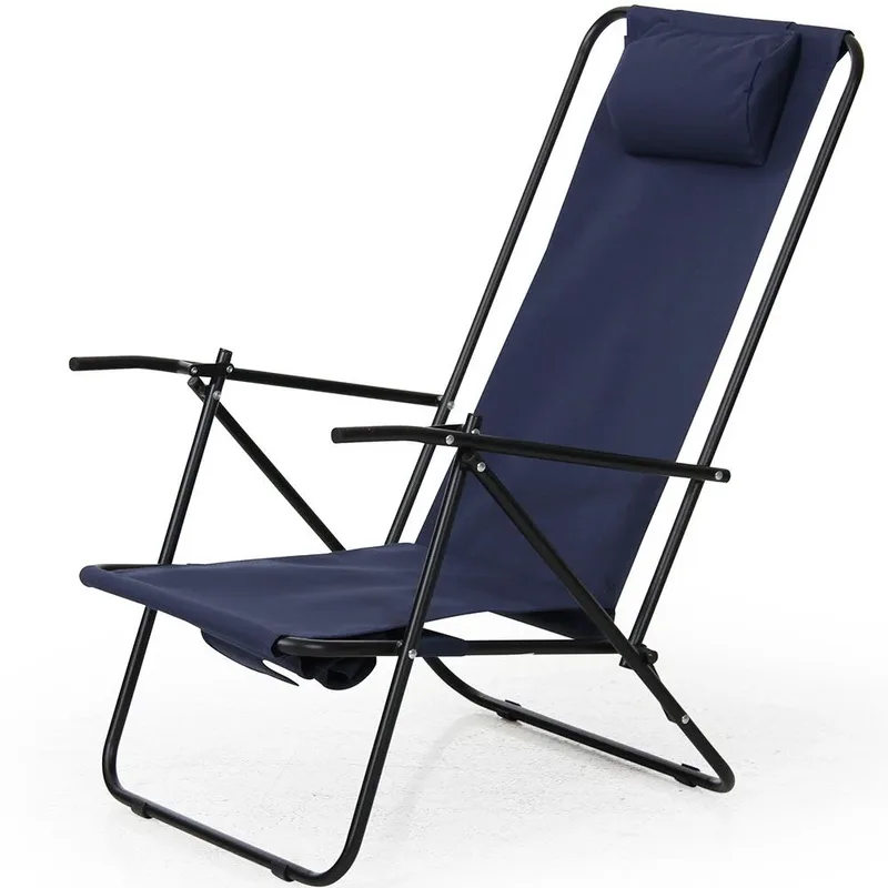 Colorado Strandkorb schwarz/blau van Brafab – productfoto