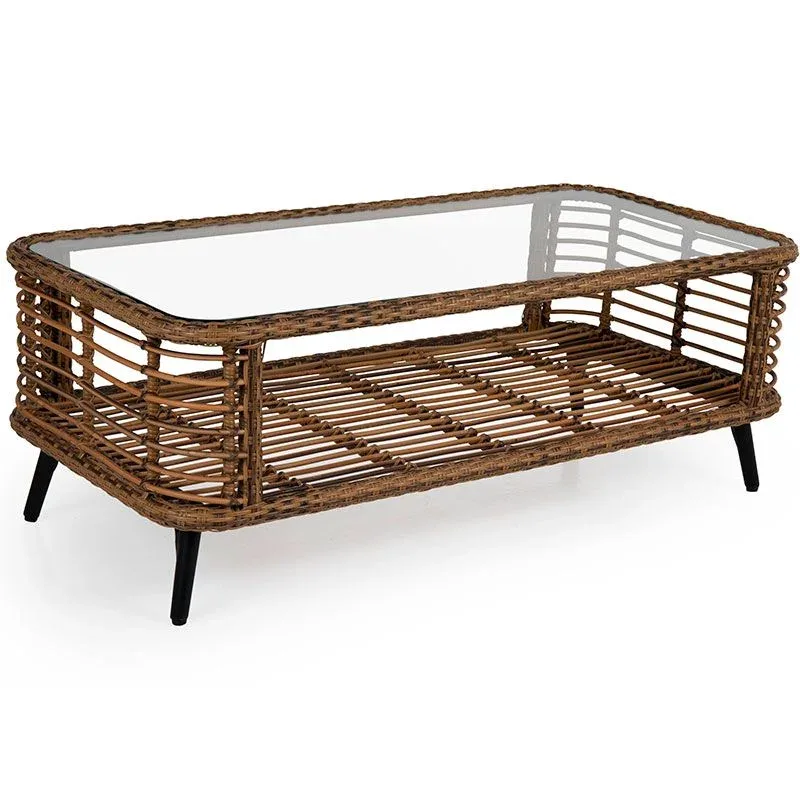 Covelo Couchtisch 61x122 cm natur von Brafab – Produktfoto