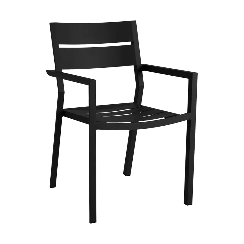 Delia Armlehnstuhl Schwarz von Brafab – Produktfoto