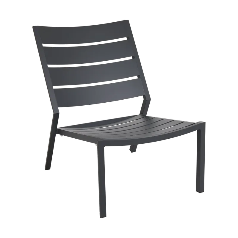 Delia Loungesessel Anthracite från Brafab – produktbild