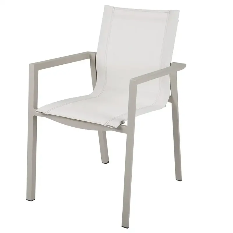 Delia Stapelstuhl khaki/textilene by Brafab – product photo