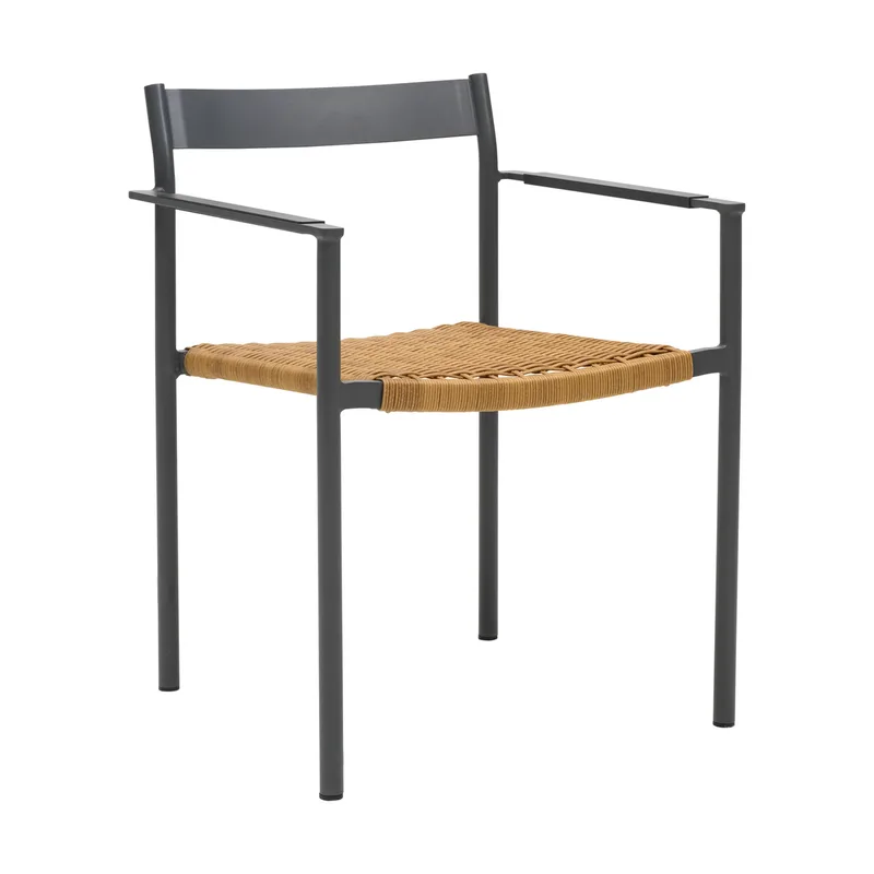 DK Armlehnstuhl Anthracite från Brafab – produktbild