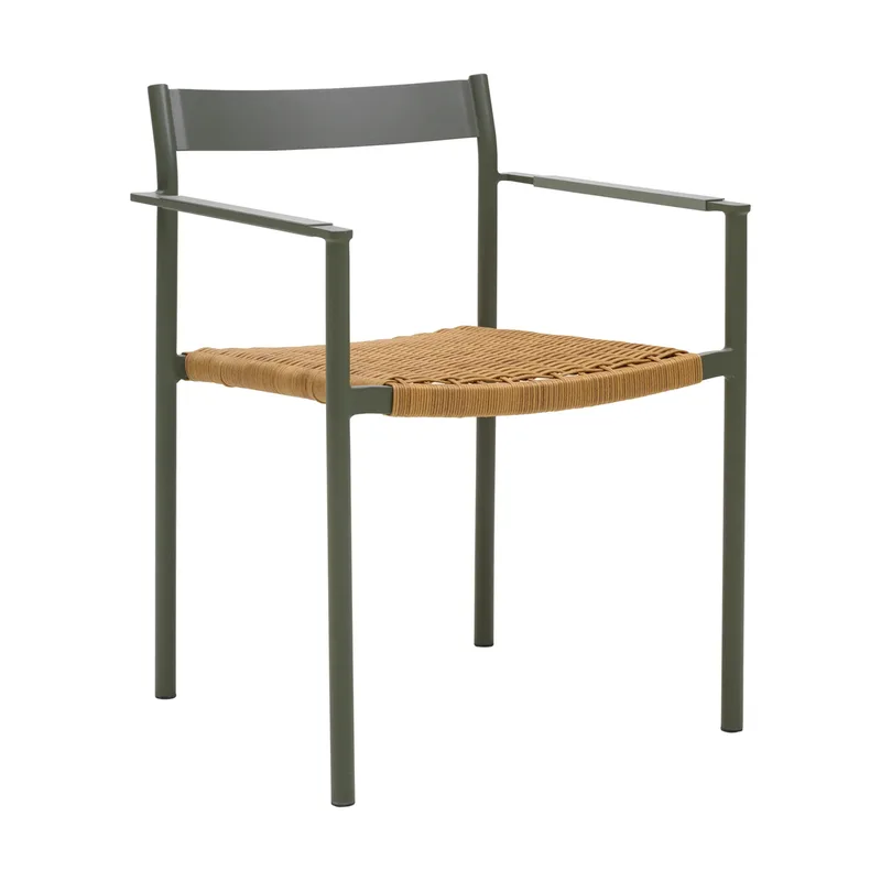 DK Armlehnstuhl Nordic green fra Brafab – produktbillede