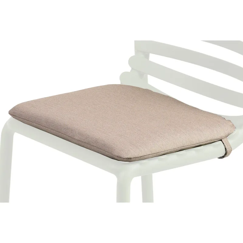Doga Sitzkissen Esszimmerstuhl beige 41x43x5 cm von Brafab – Produktfoto