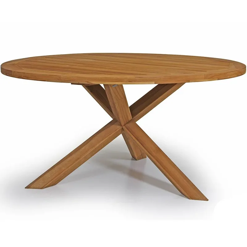 Eios Esstisch 150 cm Teakholz von Brafab – Produktfoto