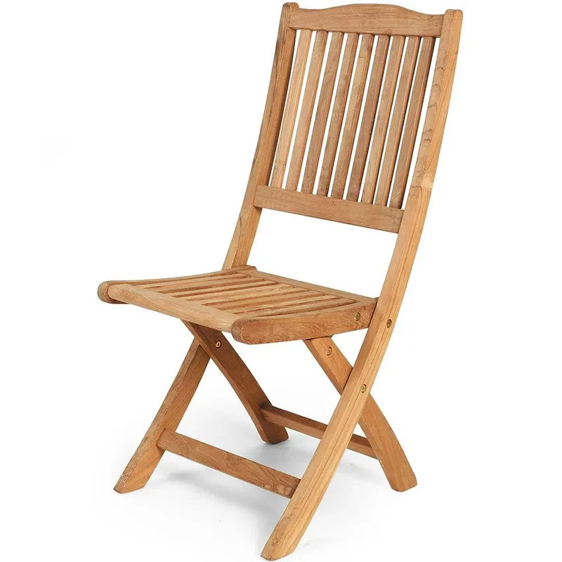 Filippa Esszimmerstuhl Natur Teak von Brafab – Produktfoto