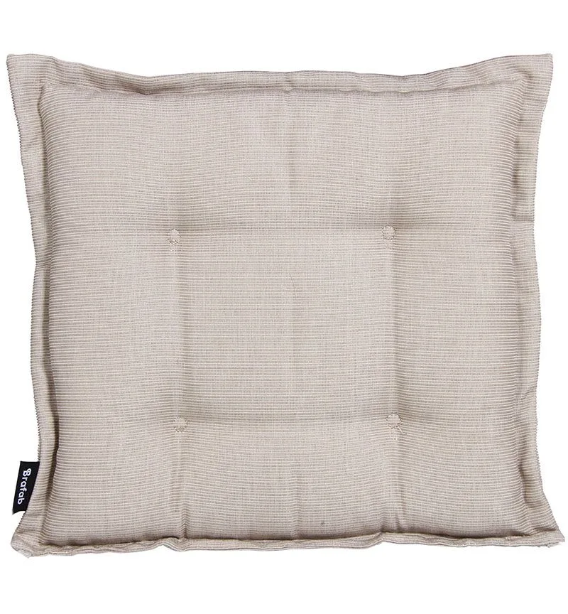 Florina Sitzkissen 41x41 cm Taupe von Brafab – Produktfoto