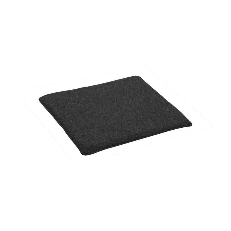 Frisk Sitzkissen Teddy black, 37x37 cm by Brafab – product photo