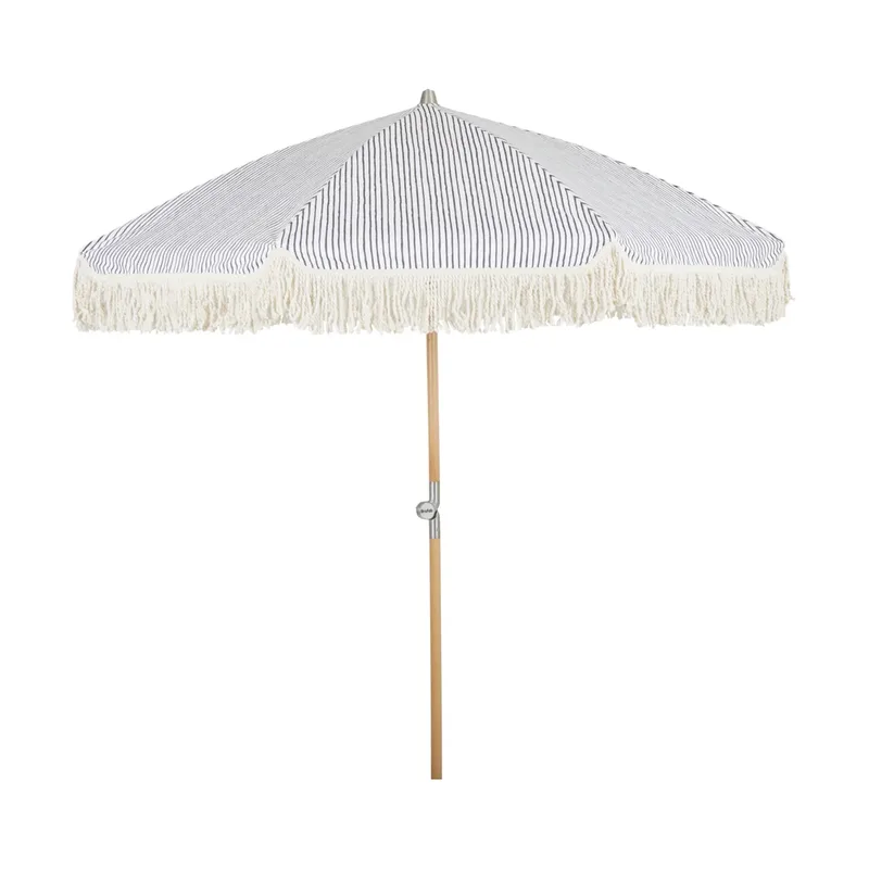Gatsby Sonnenschirm Grey stripe, Ø185 cm von Brafab – Produktfoto