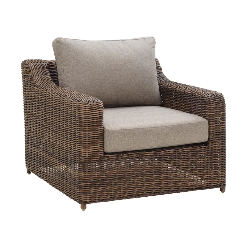 Glendon Sessel Dark Brown-soft moose de Brafab – photo du produit