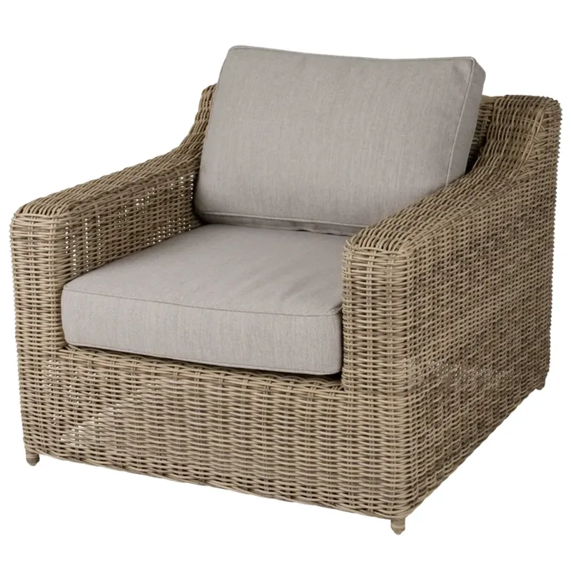 Glendon Sessel rustikal Rattan von Brafab – Produktfoto