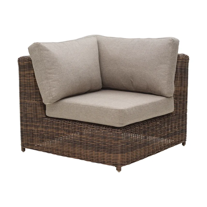 Glendon Sofa-Modul Dark Brown-soft moose by Brafab – product photo